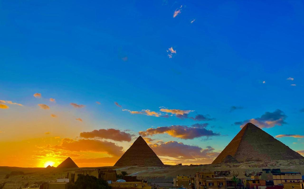 Cheops Pyramids Inn Kafret el-Gabal Dış mekan fotoğraf