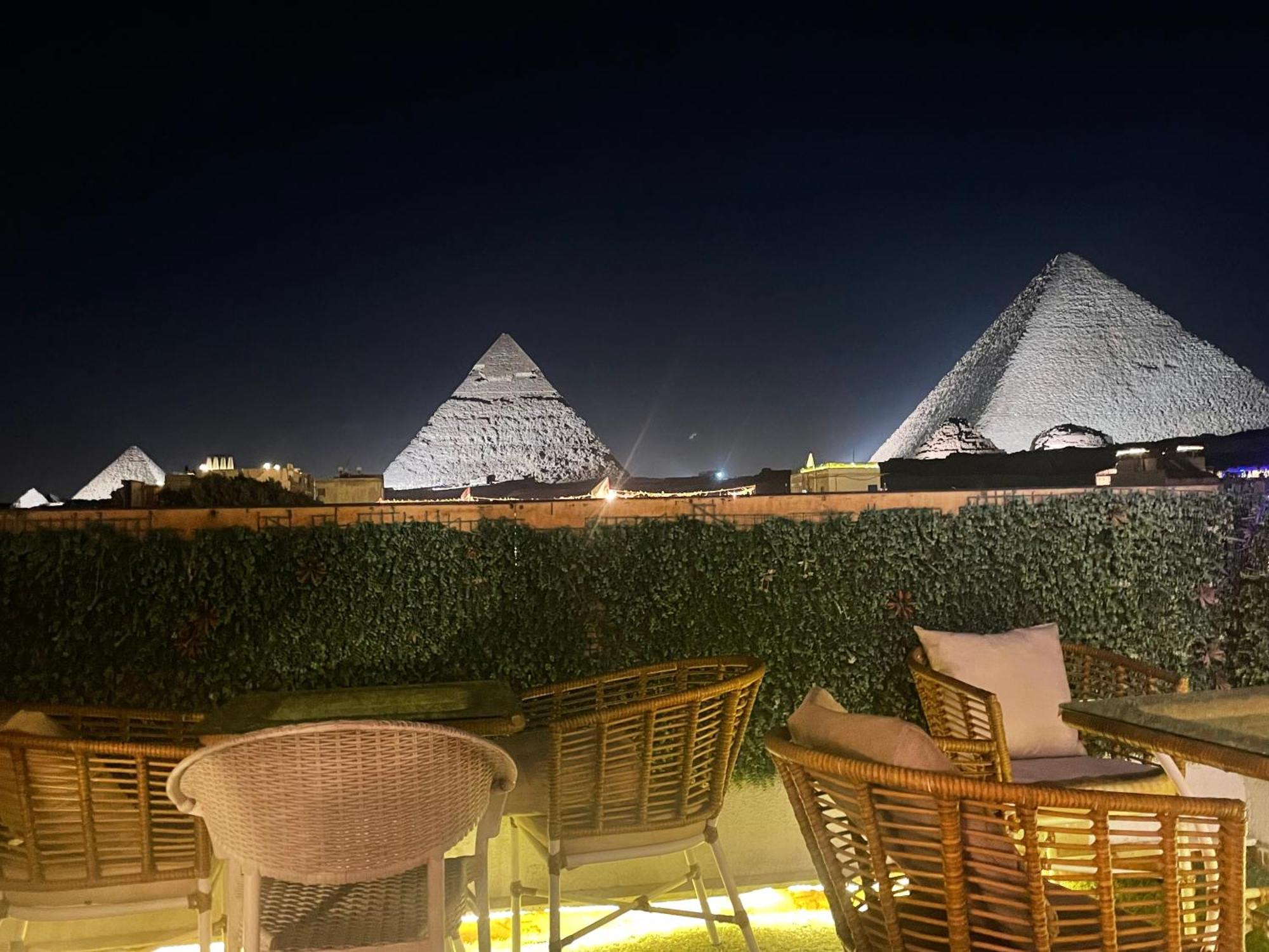 Cheops Pyramids Inn Kafret el-Gabal Dış mekan fotoğraf