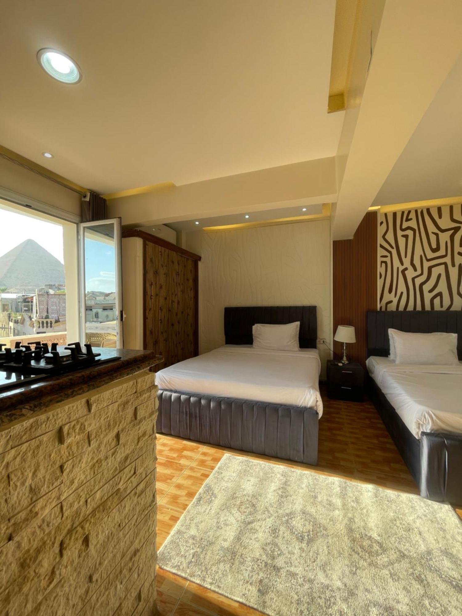 Cheops Pyramids Inn Kafret el-Gabal Dış mekan fotoğraf